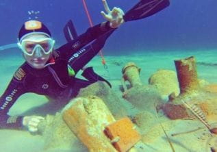 Tour Sentiero archeologico sottomarino della Tour Fondue, Pointe du Bouvet