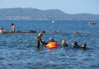Sentiero subacqueo del sito archeologico di Olbia – Hyères
