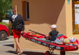 Stand up paddle – Lato est